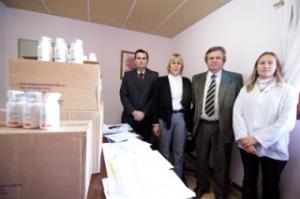 El intendente Ducls recibi importantes aportes del ministro de Salud Alejandro Collia